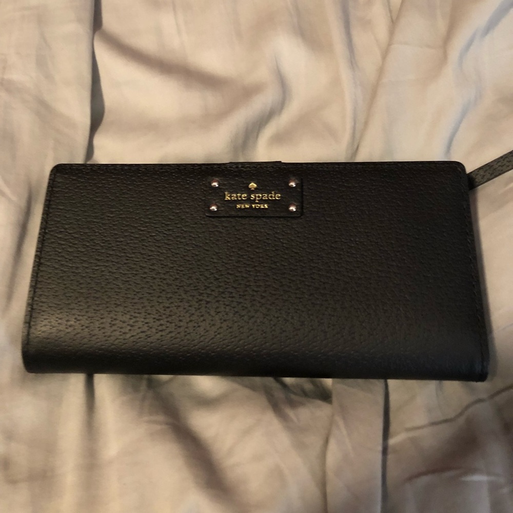 Kate Spade Long Black Wallet
